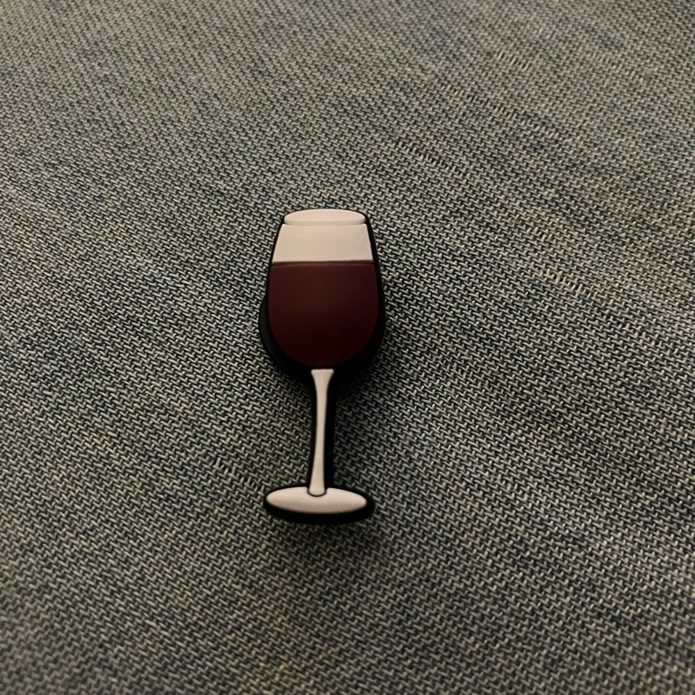 Wine crocs jibbitz